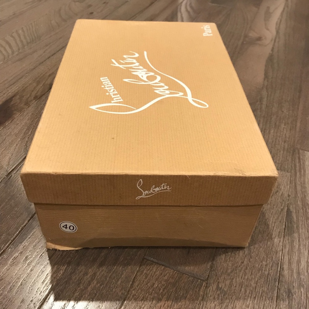 Christian Louboutin Black Heels Sz 40 - Picture 4 of 7